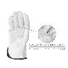 GUANTES PIEL FLOR  10 CON COLGADOR (PAR)