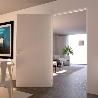 BISAGRA OCULTA KIKER PARA PUERTAS BATIENTES - APERTURA 90° Y DISEÑO INVISIBLE ACABADO NÍQUEL SATINAD