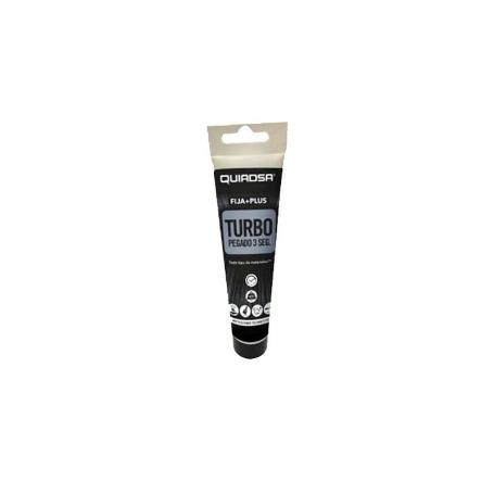 ADHESIVO TURBO QUIADSA BLANCO 60ML FIJA+PLUS TURBO 3SEG. 400KG/M2