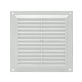 REJILLA PLASTICO SOBREPONER CON MALLA POSTERIOR 17X17 CM.