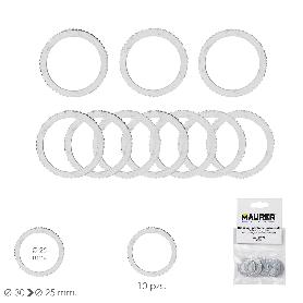 ADAPTADORES / REDUCTORES DISCO CORTE MADERA Ø 30 A Ø 25 MM. (BOLSA 10 PIEZAS)