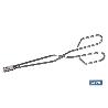PINZA BARBACOA INOX C/PALA 340 MM