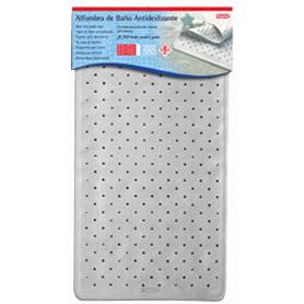 ALFOMBRA BAÑO CAUCHO 97X35 BLANCO