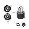 ADAPTADOR MARTILLO SDS PLUS A PORTABROCAS Ø 13 MM.MM. PORTA BROCAS CON LLAVE, ADAPTADOR SDS, SDS A BROCAS