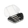 JUEGO EXTRACTORES CONICOS PARA TORNILLOS (5 PIEZAS). MEDIDAS 3 A 18 MM. EXTRACTOR TORNILLOS, SACA TORNILLOS.