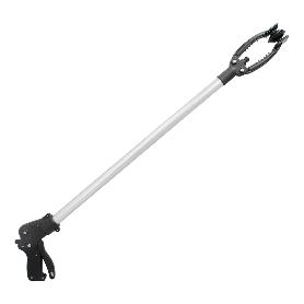 PINZA COGER OBJETOS 88 CM DE ALUMINIO CON VENTOSAS Y SEGURO DE BLOQUEO