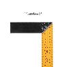 ESCUADRA METALICA 400 MM. ESCUADRA CARPINTERO, ESCUADRA CONSTRUCCIÓN,