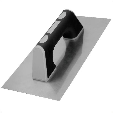 LLANA PROFESIONAL ACERO INOXIDABLE MANGO POLIPROPILENO ACABADO LISO 300X150MM.