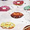 CORTINA DUCHA DONUTS 180X200 CM. IMPERMEABLE