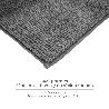 ALFOMBRA BAÑO POLIÉSTER CHENILLA 50X80 CM. GRIS.