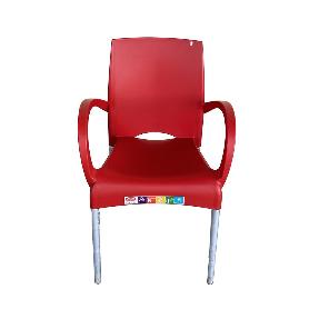 SILLON RESINA ALUMINIO OURIKA ROJO