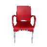 SILLON RESINA ALUMINIO OURIKA ROJO