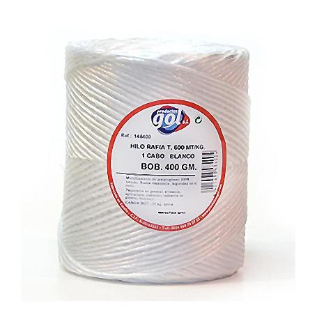 CUERDA RAFIA 1 CABO N4 400GR