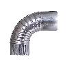 CODO 90G ESTUFA GALVANIZADO 110MM.