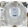 VENTILADOR TECHO PLEGABLE AIRE BLANCO