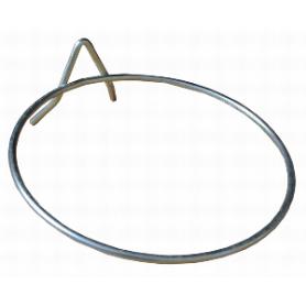MACETERO ZINCADO PARED 18 CMS.