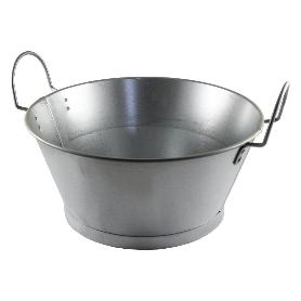 BAÑO CHAPA GALVANIZADA 60 CM 46 L