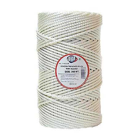 CUERDA TRENZADA NYLON 5 MM 200MT