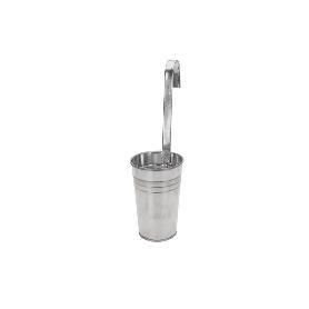 MACETA COLGAR ZINC 13X28 CM