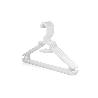 PERCHAS PLASTICO BLANCAS 5 PIEZAS