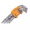 LLAVES TORX LARGAS CROMO VANADIO
