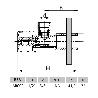 LLAVE ESCUADRA 1/2X3/8  PULGADAS