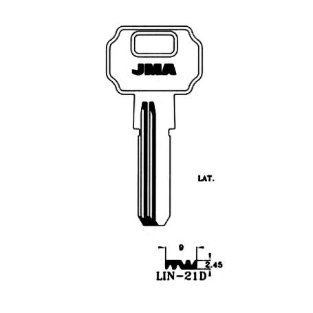 LLAVIN LIN-21D LATON SEGURIDAD