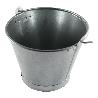 CUBO CHAPA GALVANIZADO ASA LISA 22 CM 4 L