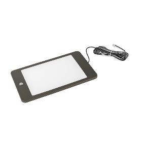 LÁMPARA PANELED 5W ACABADOS MOCCA O NEGRO. CON SENSOR IR O PIR ACABADO NEGRO TIPO SENSOR PIR