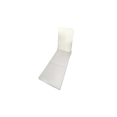 COJIN CAMA DESENFUNDABLE BEIGE 185X55X4,5 CM