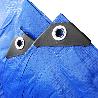 TOLDO RAFIA 2,90X5,90 AZUL C/ OLLAOS (3X6 M)