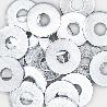 ARANDELAS PLANAS ALA ANCHA D.9021- 6 ZINC
