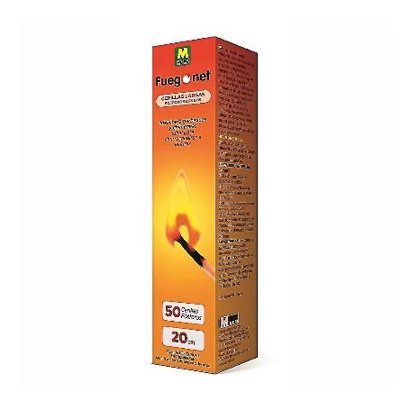 CERILLAS LARGAS FUEGO NET 50UD