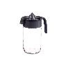 EXPRIMIDOR VIDRIO 660 ML NEGRO