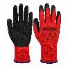 GUANTES LATEX / NYLON GRIPFLEX TALLA  6 (PAR)