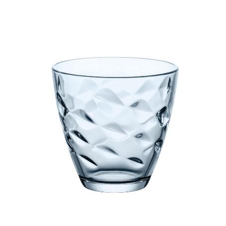 VASOS AGUA FLORA AZUL 25 CL