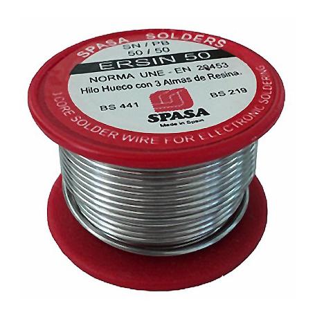 ESTAÑO PLATA FLUX  50% 100GR.1MM  ERSIN