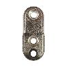 SOPORTE LATERAL OVAL NIQUEL