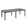 MESA RESINA QUEEN 220X90 CM ANTRACITA