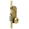 CERRADURA DE SEGURIDAD MONOPUNTO R200N CON PALANCA, GANCHO ANTIPALANQUETA Y PICAPORTE, CILINDRO T60 DE 60MM, ACABAD