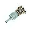 CEPILLO BRICOLAJE BROCHA ACERO LATONADO ALAMBRE ONDULADO / 50809-25