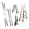 ESCALERAS TELESCOPICA ARTICULADA ACERO 4 X4 PELD 1,15-4,00 EMA-04N