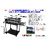 BARBACOA CHAPA XL DOBLE P 74 X55,5  ALTURA 95 RUEDAS IMOR 080125