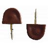 SOPORTES ESTANTE TORNILLO GRANDE MARRON A131