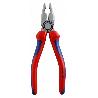KNIPEX ALICATE UNIVERSAL 0302-180 MANGO PLASTICO BICOLOR