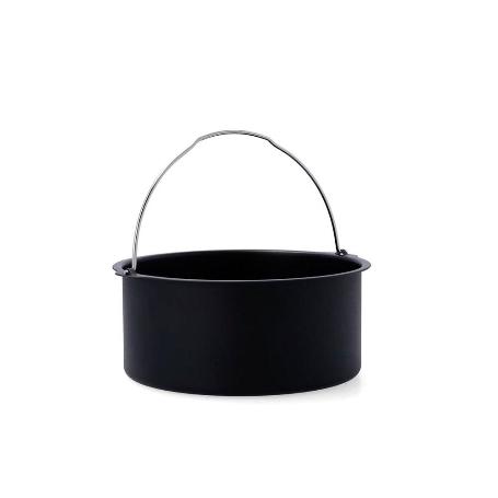 MOLDE FREIDORA AIRE ACERO CARBONO 22,8X21,5X7,6 CM