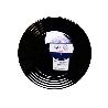 PLATO POSTRE HARENA NEGRO 19 CM