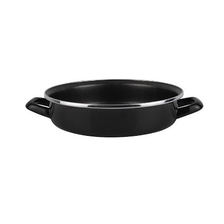 TARTERA ESMALTADA BLACK 20 CM