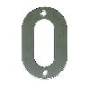 NUMERO 0 -M.4 INOXIDABLE 18/8 10CM.