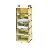 ORGANIZADOR ARMARIO 5 ESTANTES 30X30X100 CM